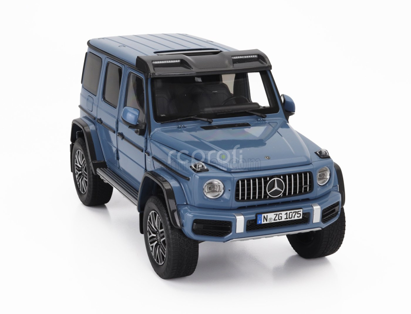 Nzg Mercedes benz G-class G63 4x4 Amg 2023 1:18 Vintage Blue