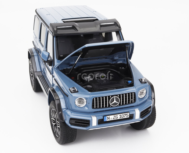 Nzg Mercedes benz G-class G63 4x4 Amg 2023 1:18 Vintage Blue