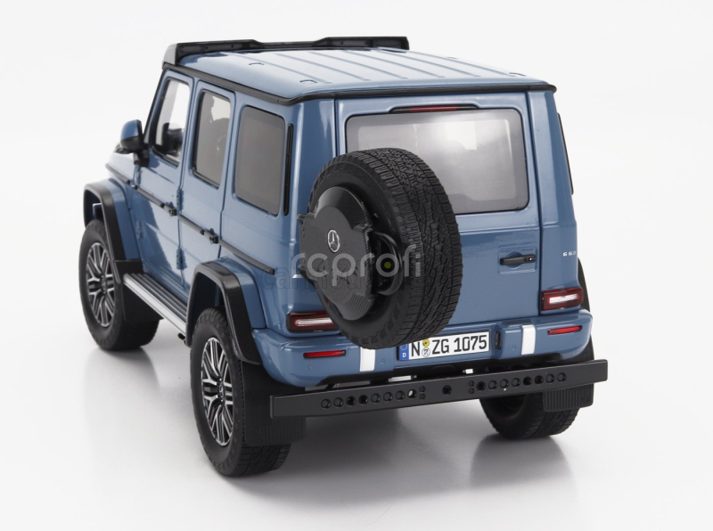 Nzg Mercedes benz G-class G63 4x4 Amg 2023 1:18 Vintage Blue