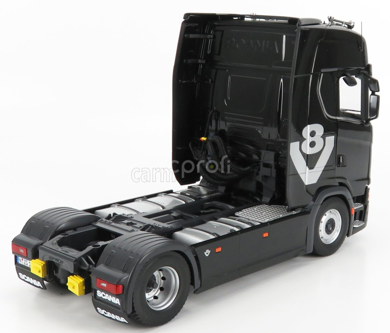 Nzg Scania S730 V8 Tractor Truck 2-assi 2017 1:18 Black