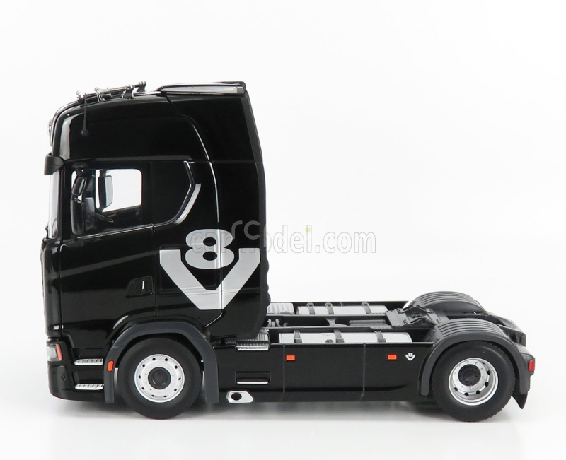 Nzg Scania S730 V8 Tractor Truck 2-assi 2017 1:18 Black