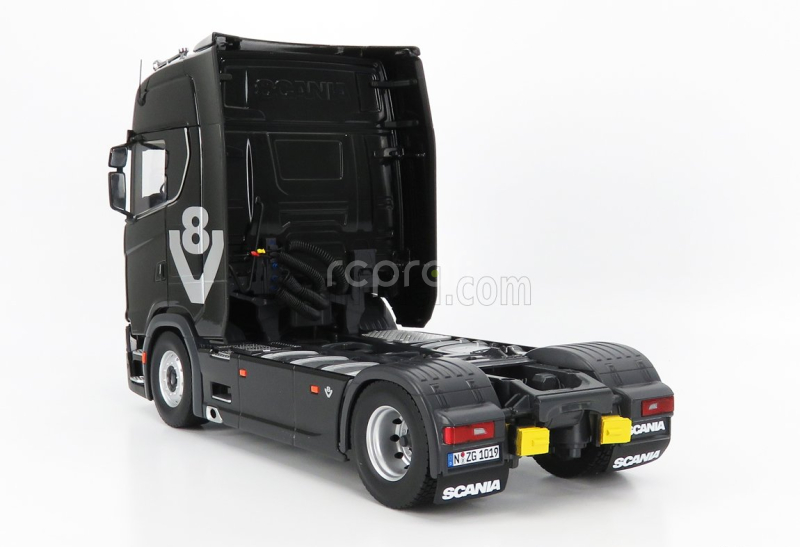 Nzg Scania S730 V8 Tractor Truck 2-assi 2017 1:18 Black