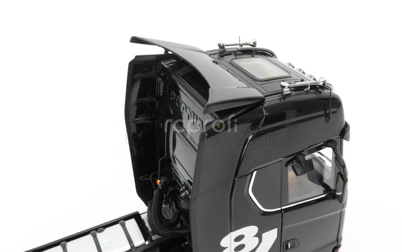 Nzg Scania S730 V8 Tractor Truck 2-assi 2017 1:18 Black