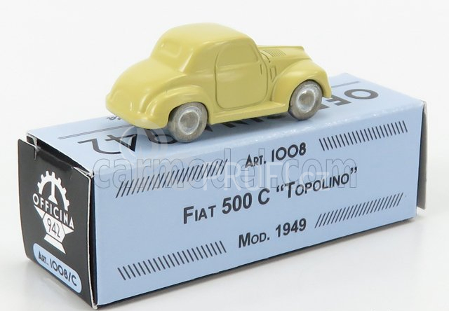 Officina-942 Fiat 500c Topolino 1949 1:76 Cream