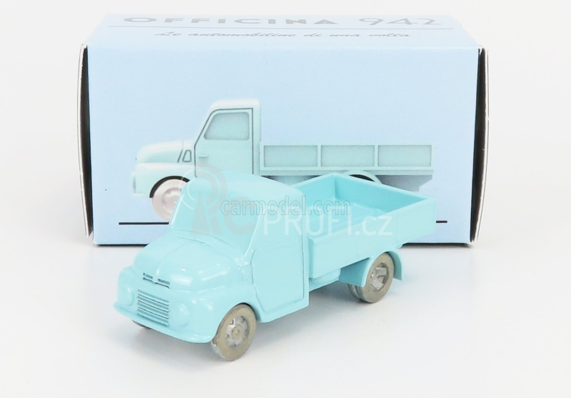 Officina-942 Fiat 615 Autocarro - Truck - 1952 1:76 Světle Modrá