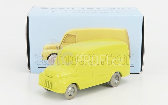 Officina-942 Fiat 615 Furgone - Van - 1953 1:76 Žlutá