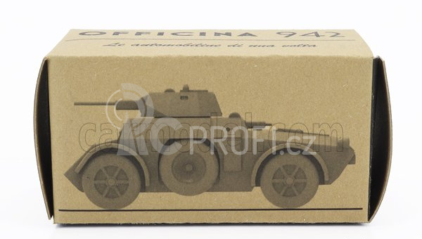 Officina-942 Fiat Ansaldo Tank Ab43 Autoblindo 1943 1:76 Vojenská Zelená