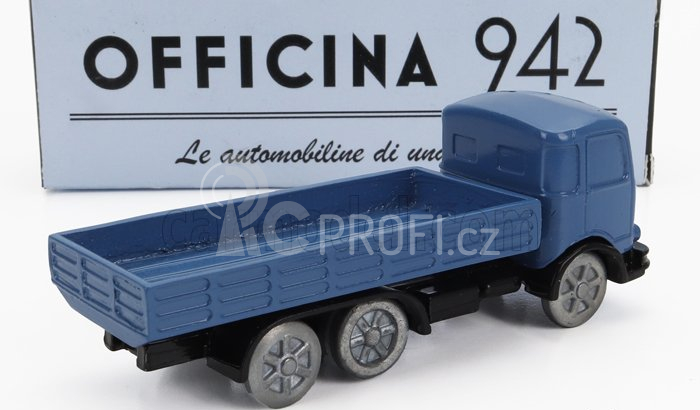 Officina-942 Om fiat Tigre Truck 3-assi 1960 1:76 Blue