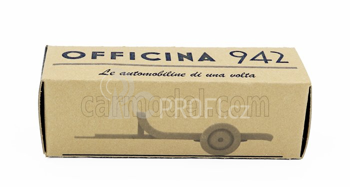 Officina-942 Trailer Rimorchio Viberti Trasporto Carro L3 1939 1:76 Vojenská Zelená