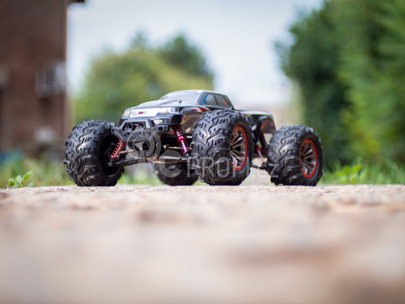 RC monster truck 9125, modrá + náhradní baterie