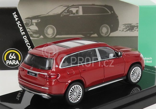 Paragon-models Mercedes benz Maybach Gls-class 600 (x167) Lhd 2019 1:64 Red