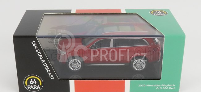 Paragon-models Mercedes benz Maybach Gls-class 600 (x167) Lhd 2019 1:64 Red