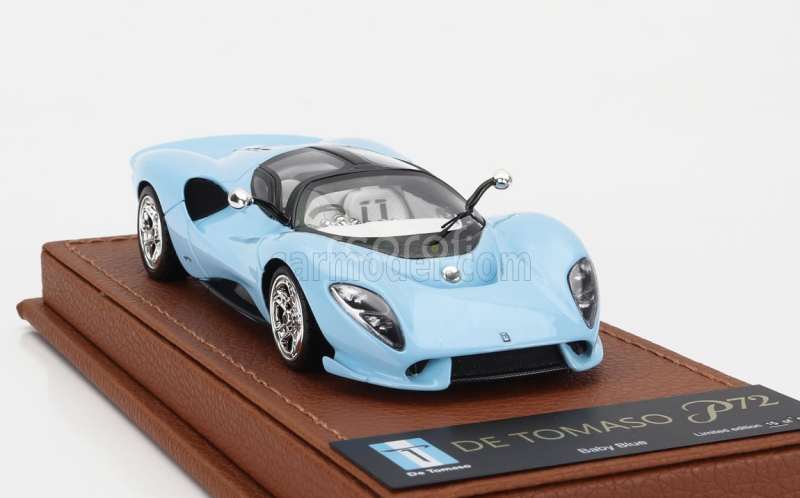 Peako De tomaso P72 2020 1:43 Světle Modrá