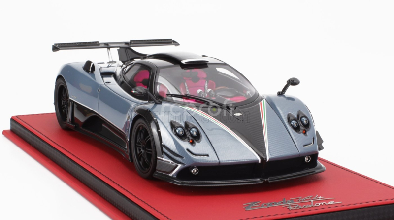 Peako Pagani Zonda 764 Passione 2014 1:18 Modrá Šedá Met... Karbonová Černá