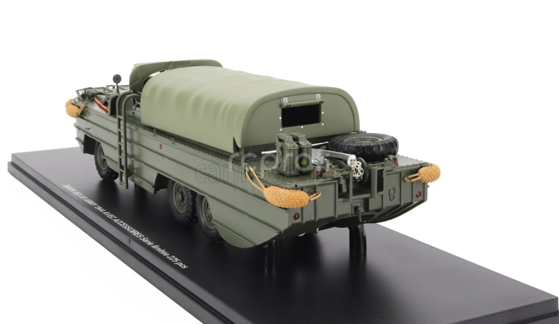 Perfex GMC Dukw Cckw 353 Truck Boat Usa Army With Accessories Anfibio Gommato 3-assi 1944 1:43 Vojenská Zelená