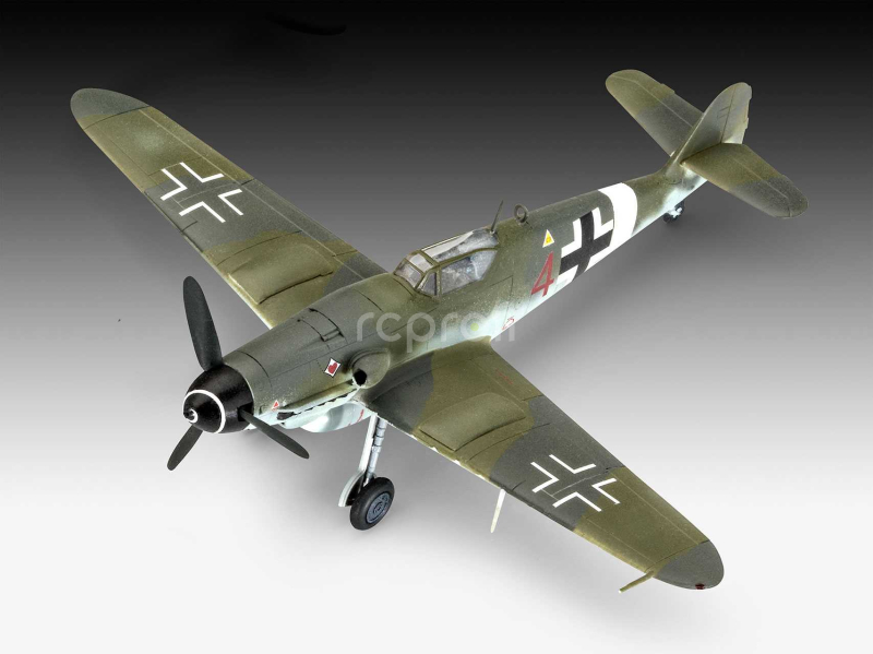 Plastic Modelkit letadla 03710 - Bf109G-10 & Spitfire Mk.V (1:72)