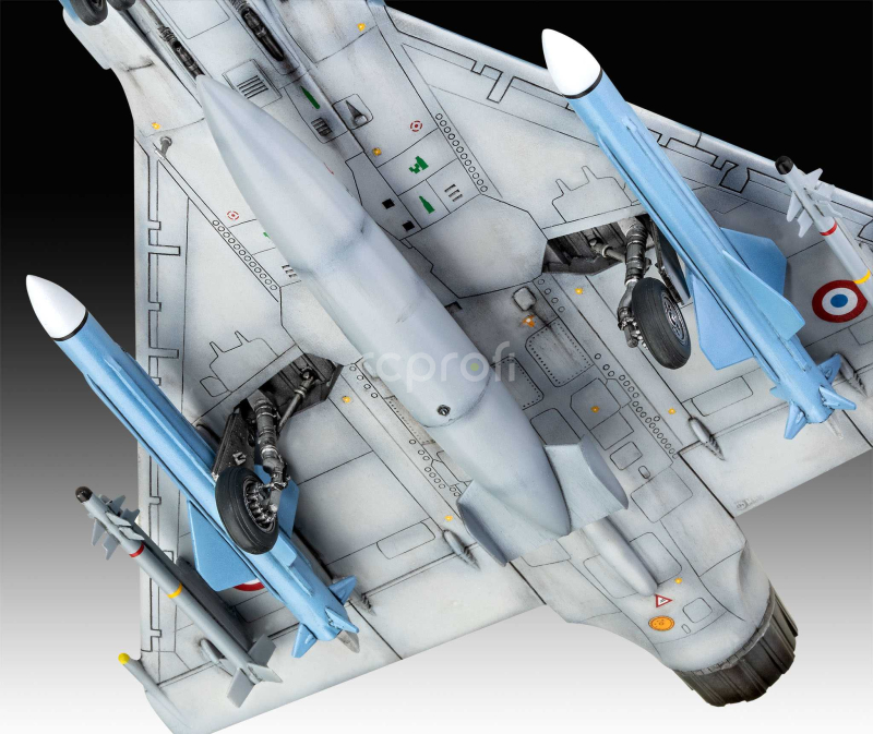 Plastic ModelKit letadlo 03813 - Dassault Mirage 2000C (1:48)