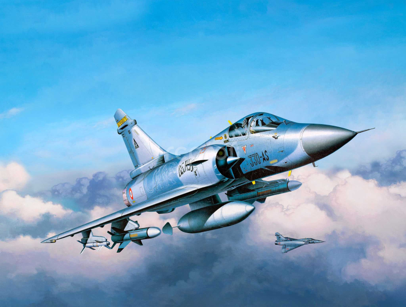 Plastic ModelKit letadlo 03813 - Dassault Mirage 2000C (1:48)