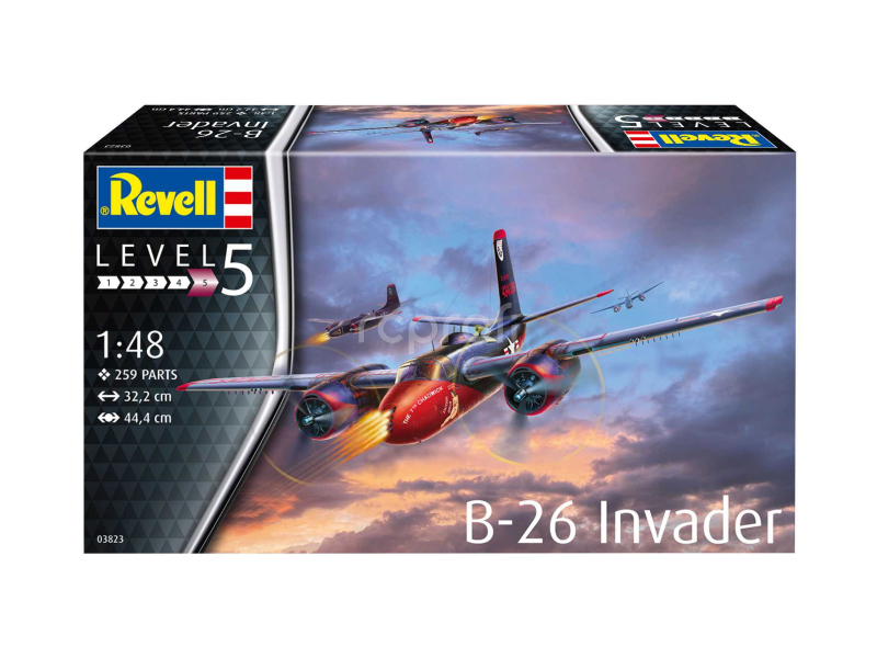 Plastic ModelKit letadlo 03823 - B-26C Invader (1:48)