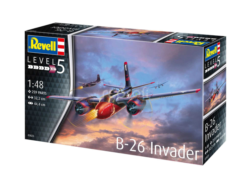 Plastic ModelKit letadlo 03823 - B-26C Invader (1:48)