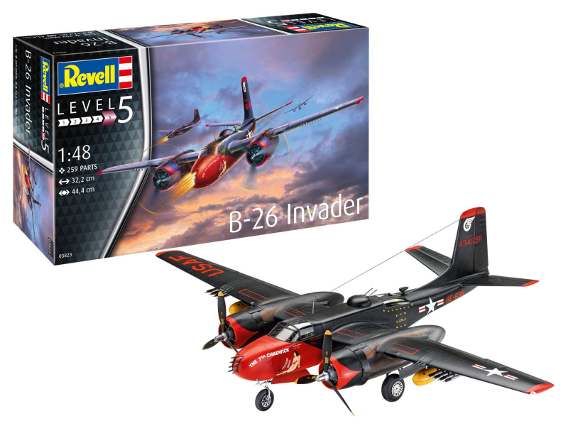 Plastic ModelKit letadlo 03823 - B-26C Invader (1:48)