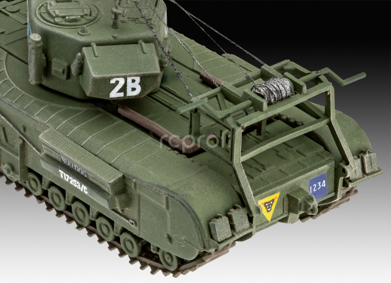 Plastic ModelKit tank 03297 - Churchill A.V.R.E. (1:76)