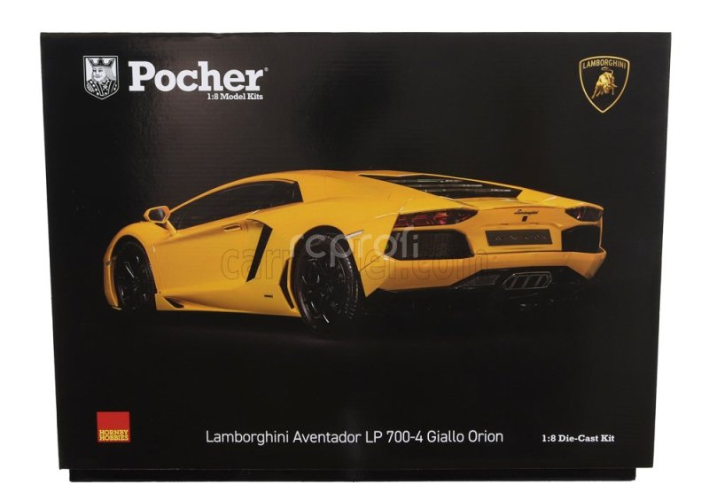 Pocher Lamborghini Aventador Lp700-4 2011 1:8 Žlutá