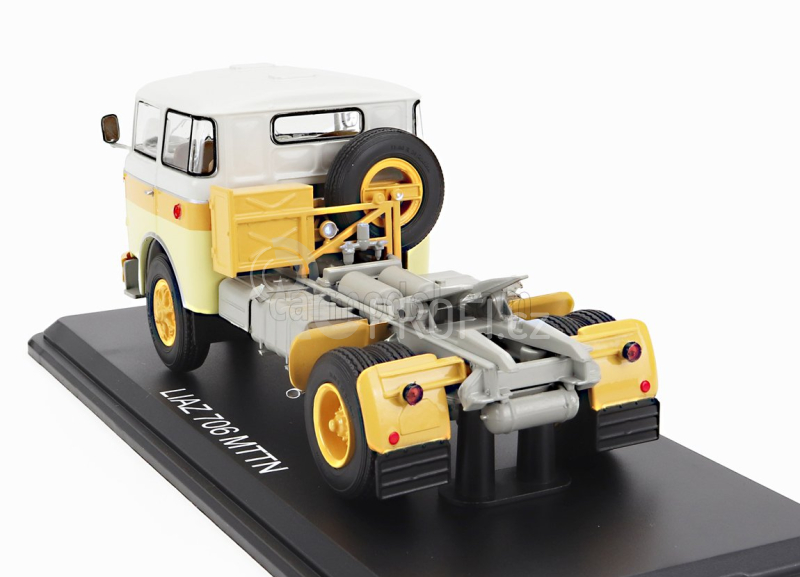 Premium classixxs Liaz 706 Mttn Tractor Truck 2-assi 1978 1:43 Žlutá Oranžová Bílá