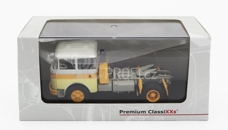 Premium classixxs Liaz 706 Mttn Tractor Truck 2-assi 1978 1:43 Žlutá Oranžová Bílá