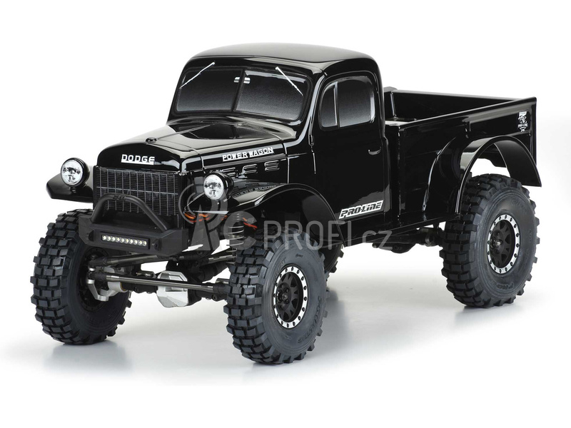 Pro-Line karosérie 1:10 Dodge Power Wagon 1946 černá (Crawler 313mm)