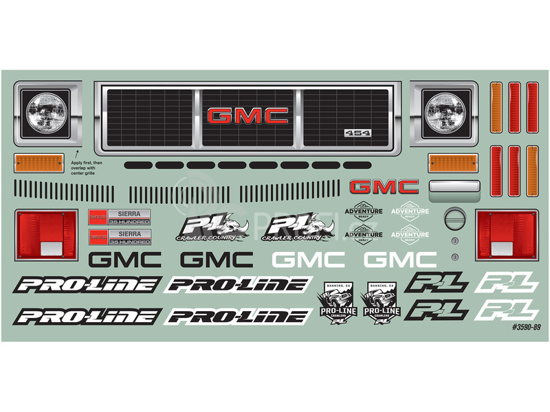 Pro-Line karosérie 1:10 GMC Sierra 3500 1973 (Crawler 313mm)