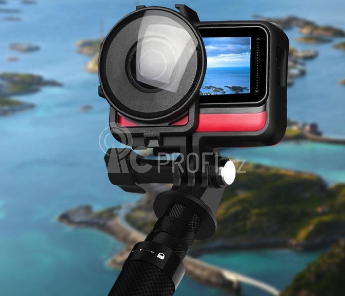 Prodlužující selfie tyč na kameru Insta360 X3 / X2 / One RS (116 cm)