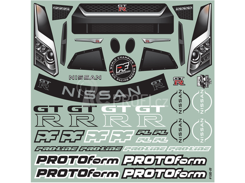 PROTOform karosérie 1:10 Nissan GT-R R35 (Losi 22S)