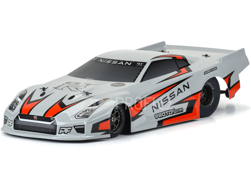 PROTOform karosérie 1:10 Nissan GT-R R35 Pro šedá: Drag Car