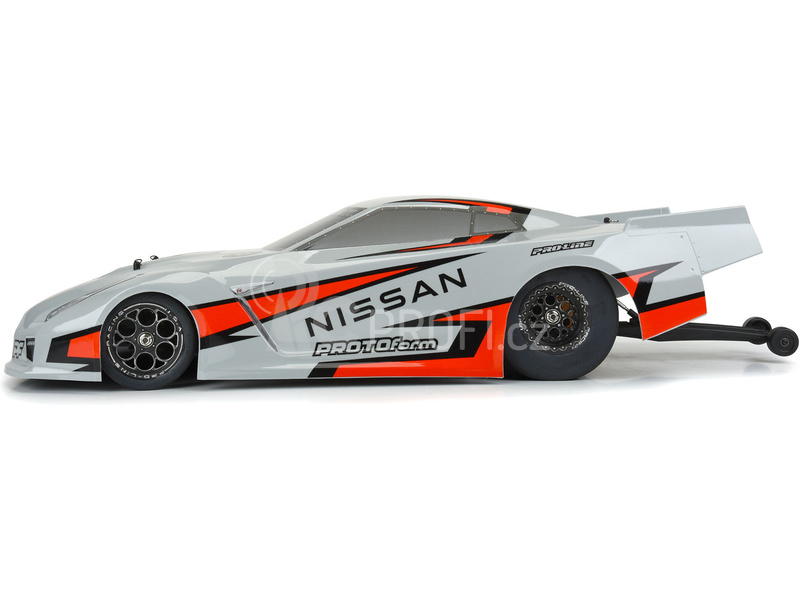 PROTOform karosérie 1:10 Nissan GT-R R35 Pro šedá: Drag Car