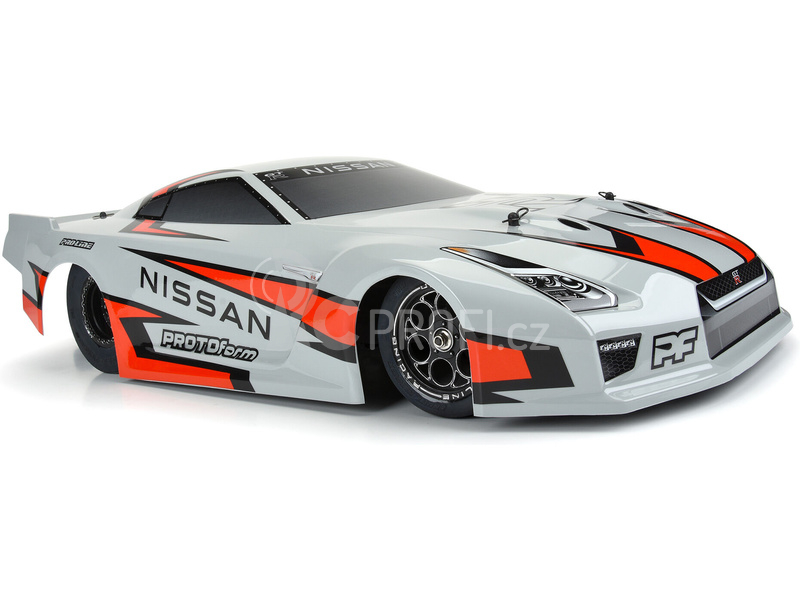 PROTOform karosérie 1:10 Nissan GT-R R35 Pro šedá: Drag Car