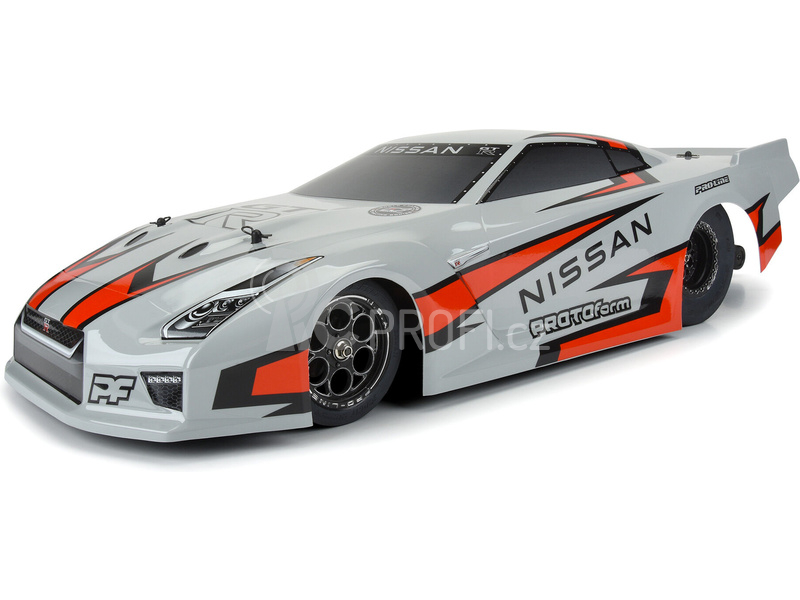 PROTOform karosérie 1:10 Nissan GT-R R35 Pro šedá: Drag Car