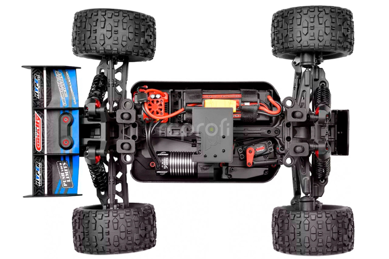 PUNISHER-4 - Monster Truck 4WD 3-4S - RTR - modrá