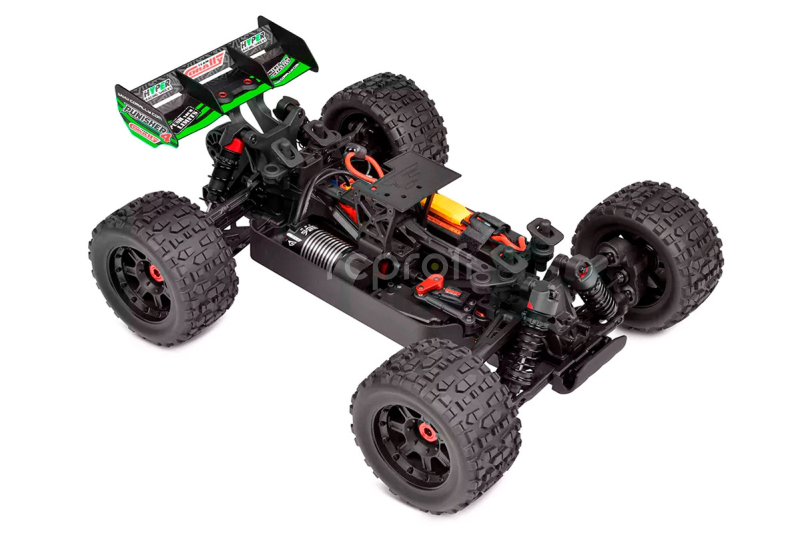 PUNISHER-4 - Monster Truck 4WD 3-4S - RTR - zelená