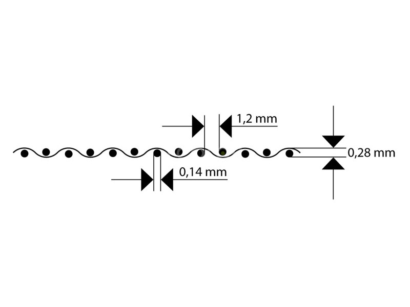 Raboesch mřížka PVC čtverová struktura 0.32x185x290mm (2)