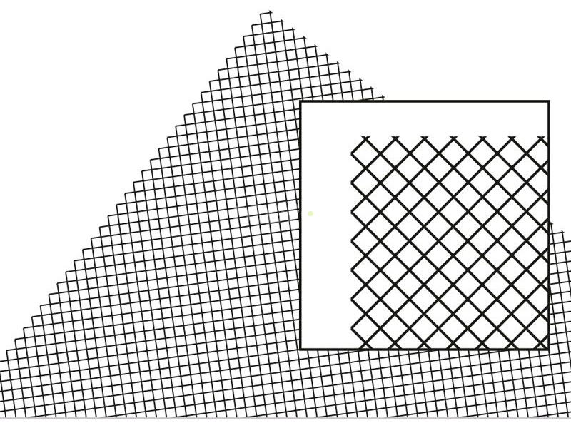 Raboesch mřížka PVC hrubá struktura 0.32x185x290mm (2)