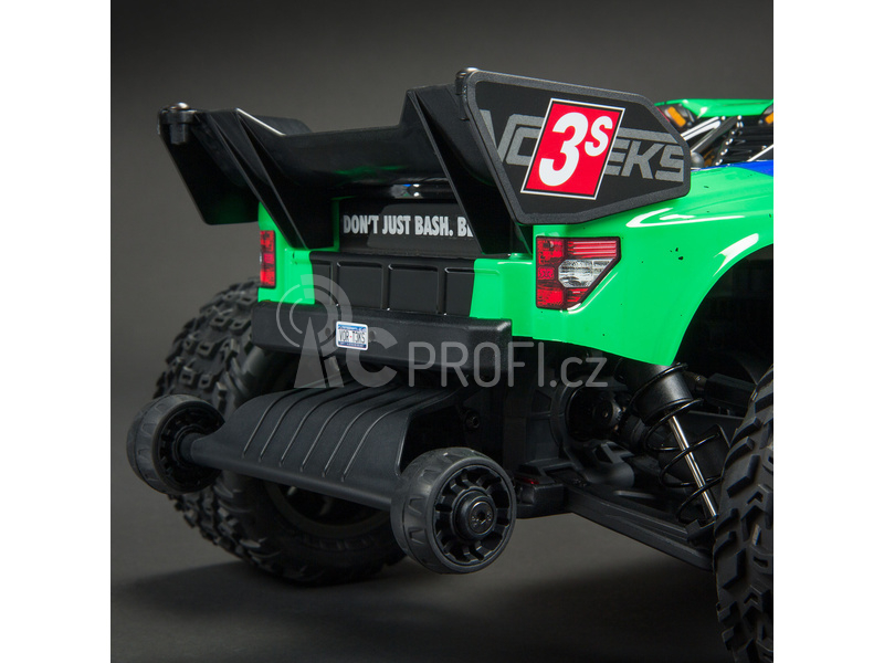 RC auto Arrma Vorteks 3S BLX 1:10 4WD RTR, zelená