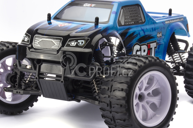 RC auto HiMOTO Monster EMXT GRIT, modrá