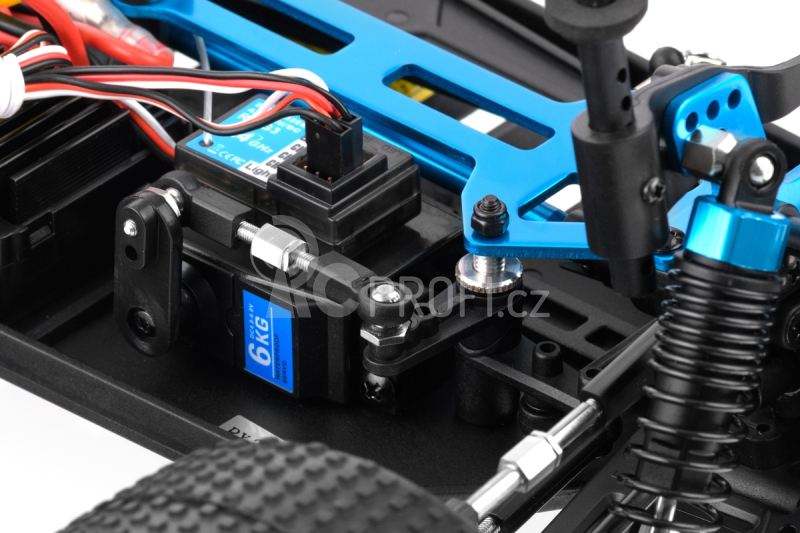 RC auto HSP Truggy 1/10 RTR, červená