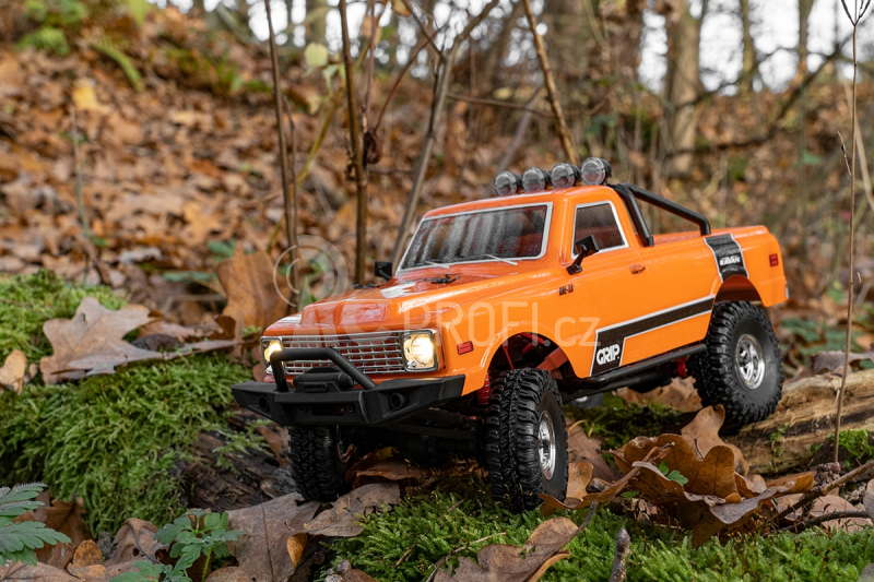 RC auto KAVAN GRE-18 RTR crawler 1:18, oranžová