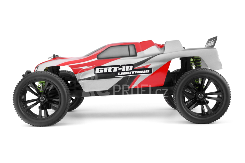 RC auto KAVAN GRT-10 Lightning 2,4 GHz 4WD Truggy 1:10, červená