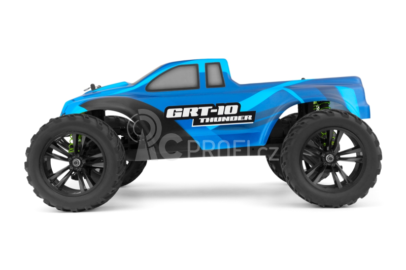 RC auto KAVAN GRT-10 Thunder 2,4 GHz 4WD Monster Truck 1:10, modrá