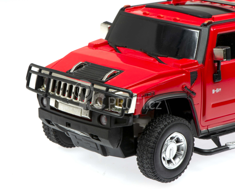 RC auto mini Hummer H2, červená