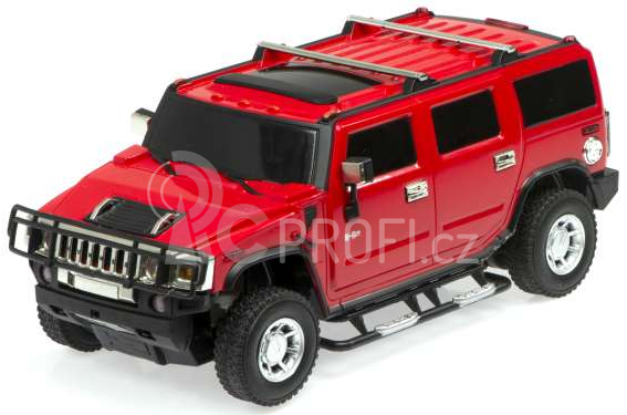 RC auto mini Hummer H2, červená