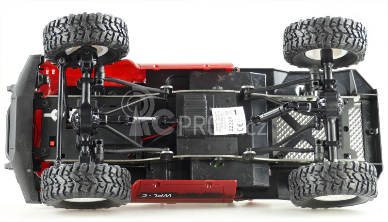 RC auto Pick-up Truck, červená